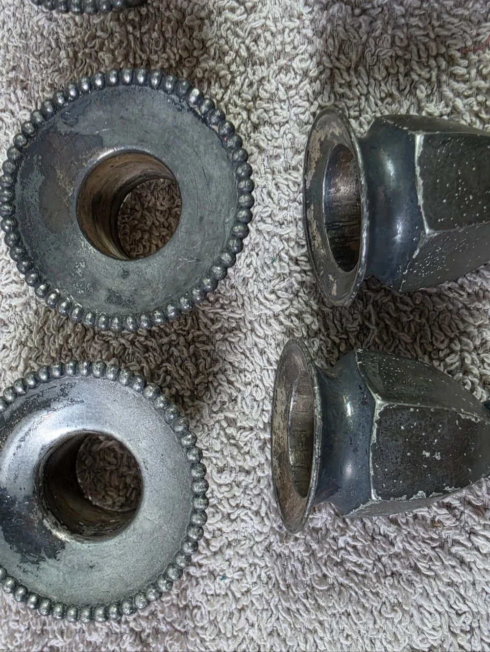 Vintage Screw In Candle Holders Set Of Four